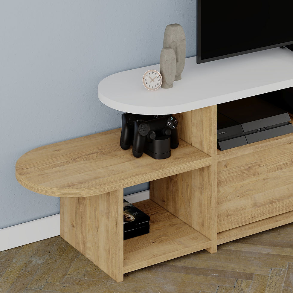 Thumbnail: Lyra - Oak, White