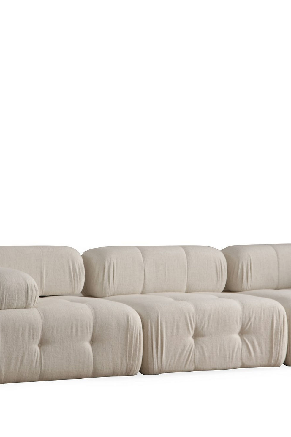 Thumbnail: Doblo 3 Seater ( L1-O1-1R) - Cream Bouclette