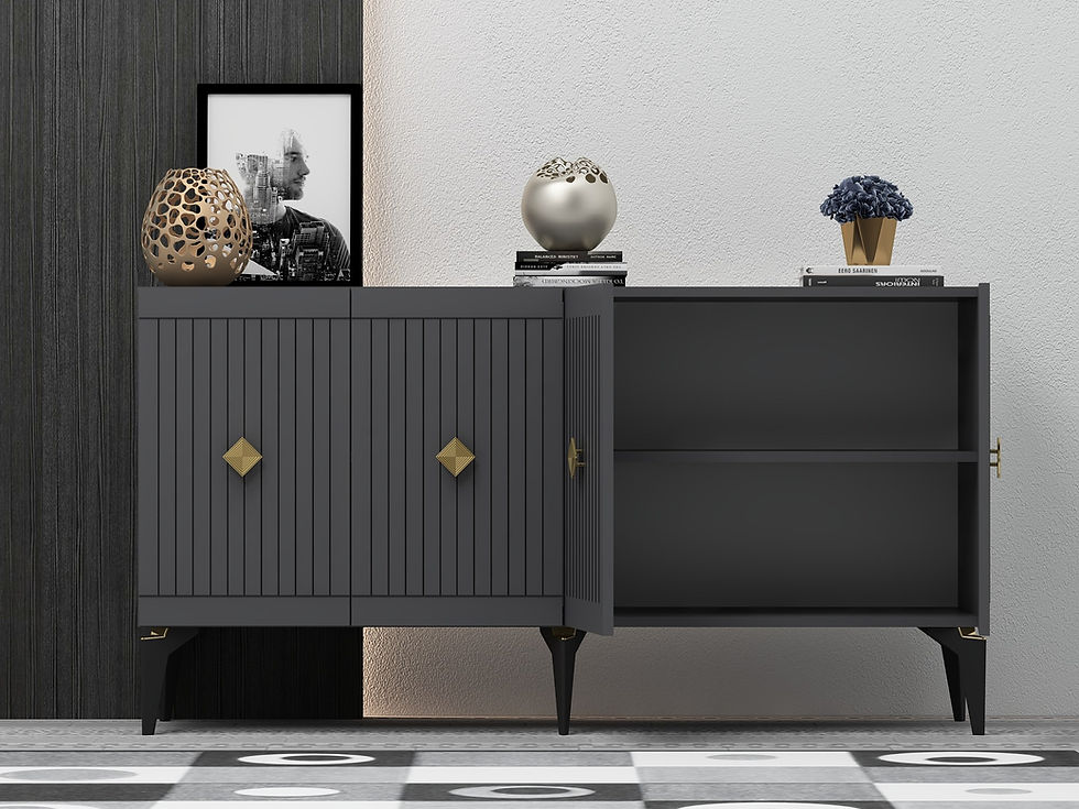 Thumbnail: Midas - Anthracite, Gold