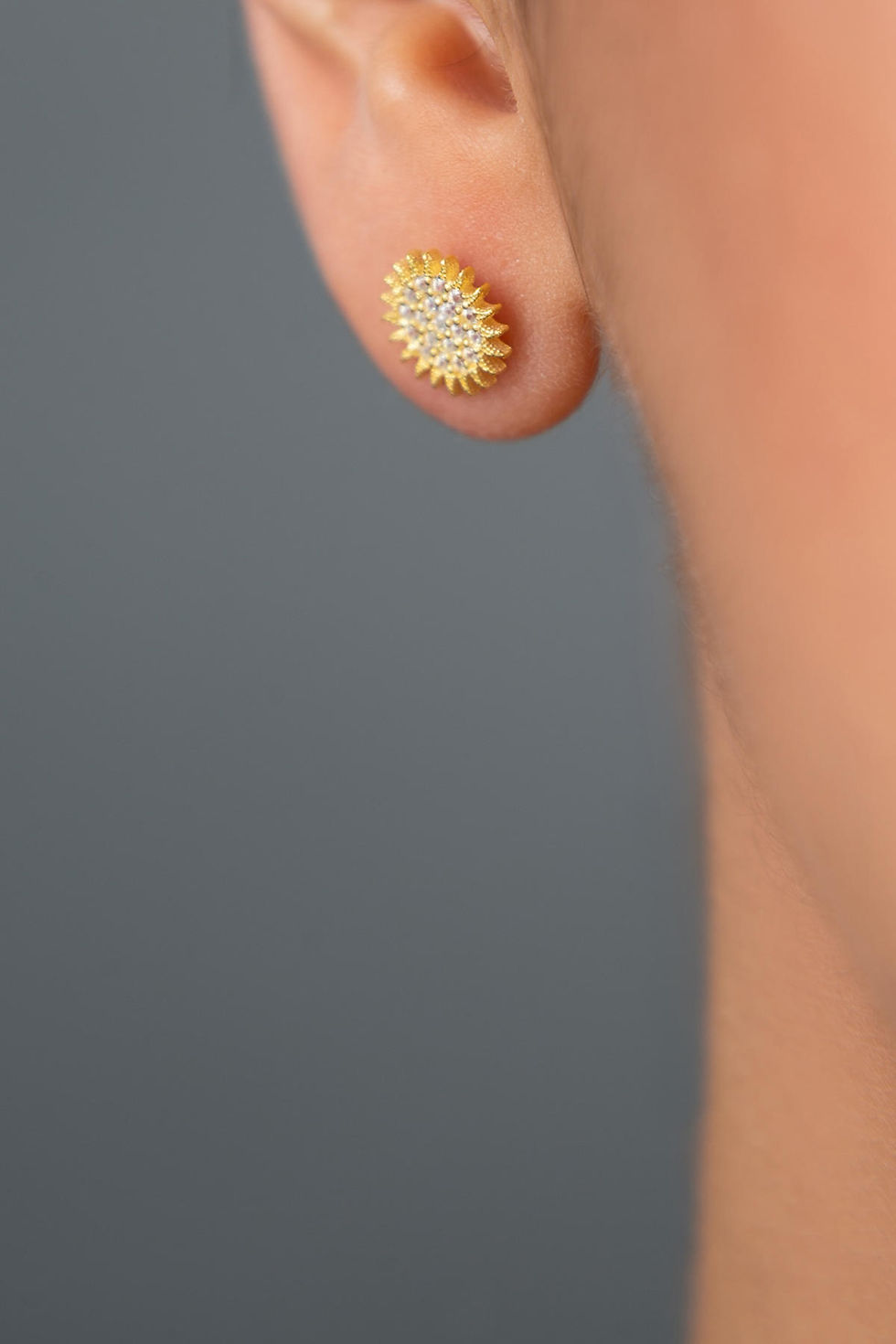 LustraLuxe Silver Charm Earrings