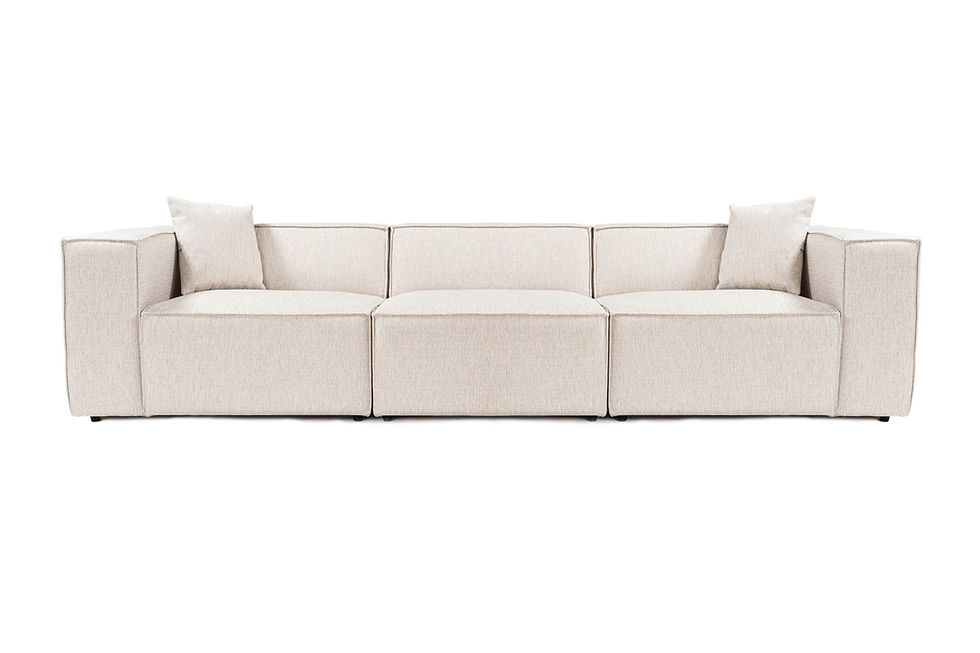 Thumbnail: Lora 3 Seater - Light Brown