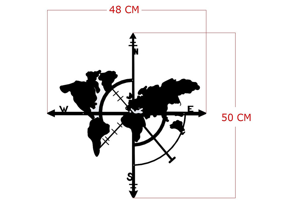 Thumbnail: Compass World Map