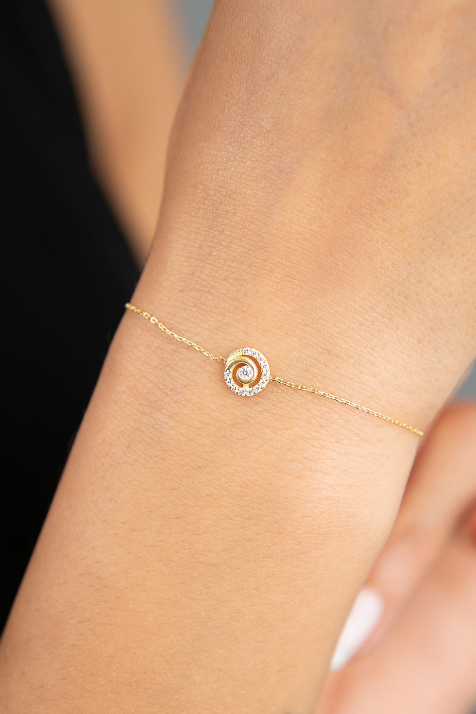 LustreLink 925: Eternal Silver Embrace Bracelet