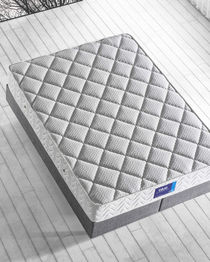 Thumbnail: Blue 140x200 cm Double Size Luxury Firm Mattress