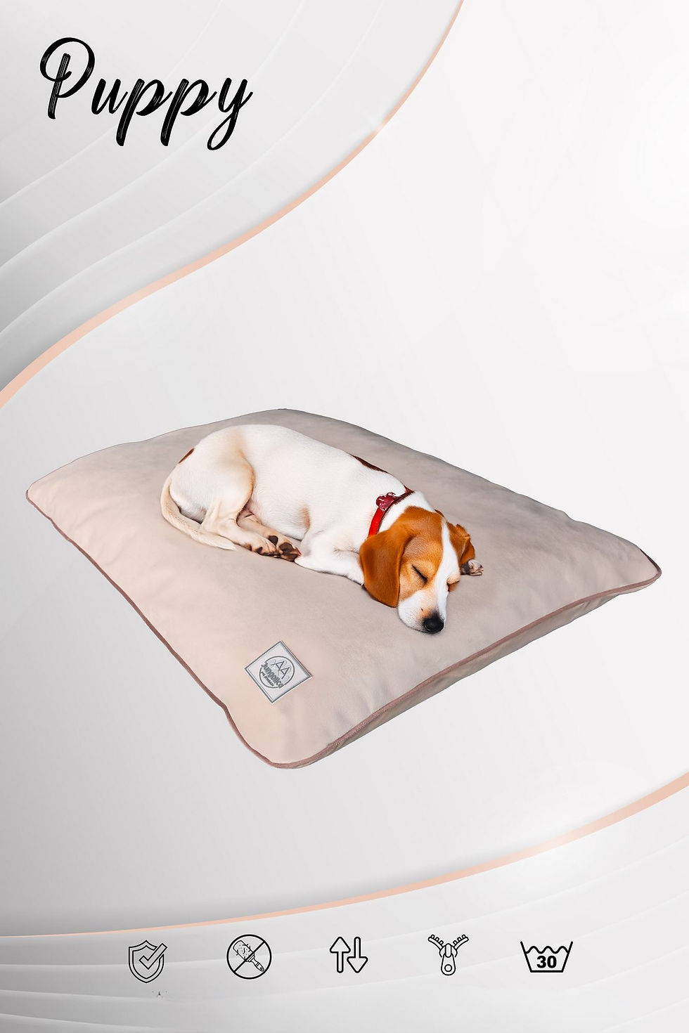 Thumbnail: Puppy Dog M - Cream