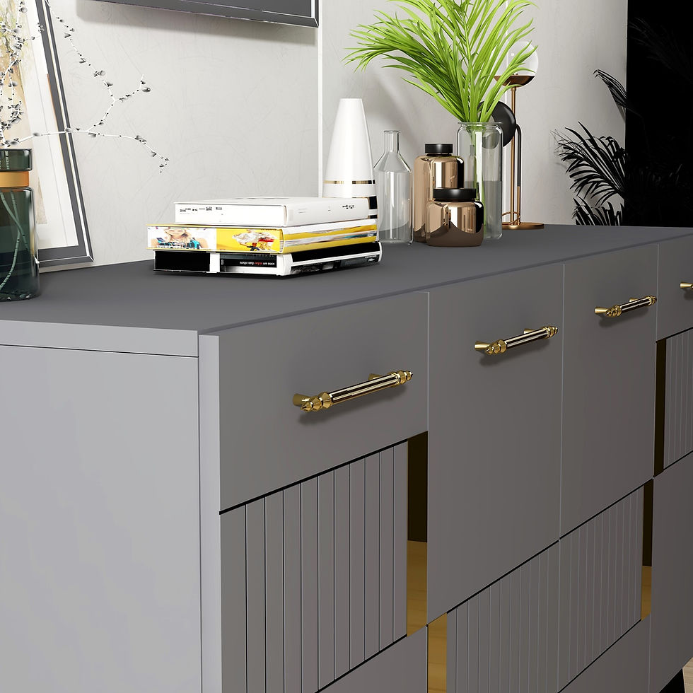 Thumbnail: Moda - Anthracite, Gold