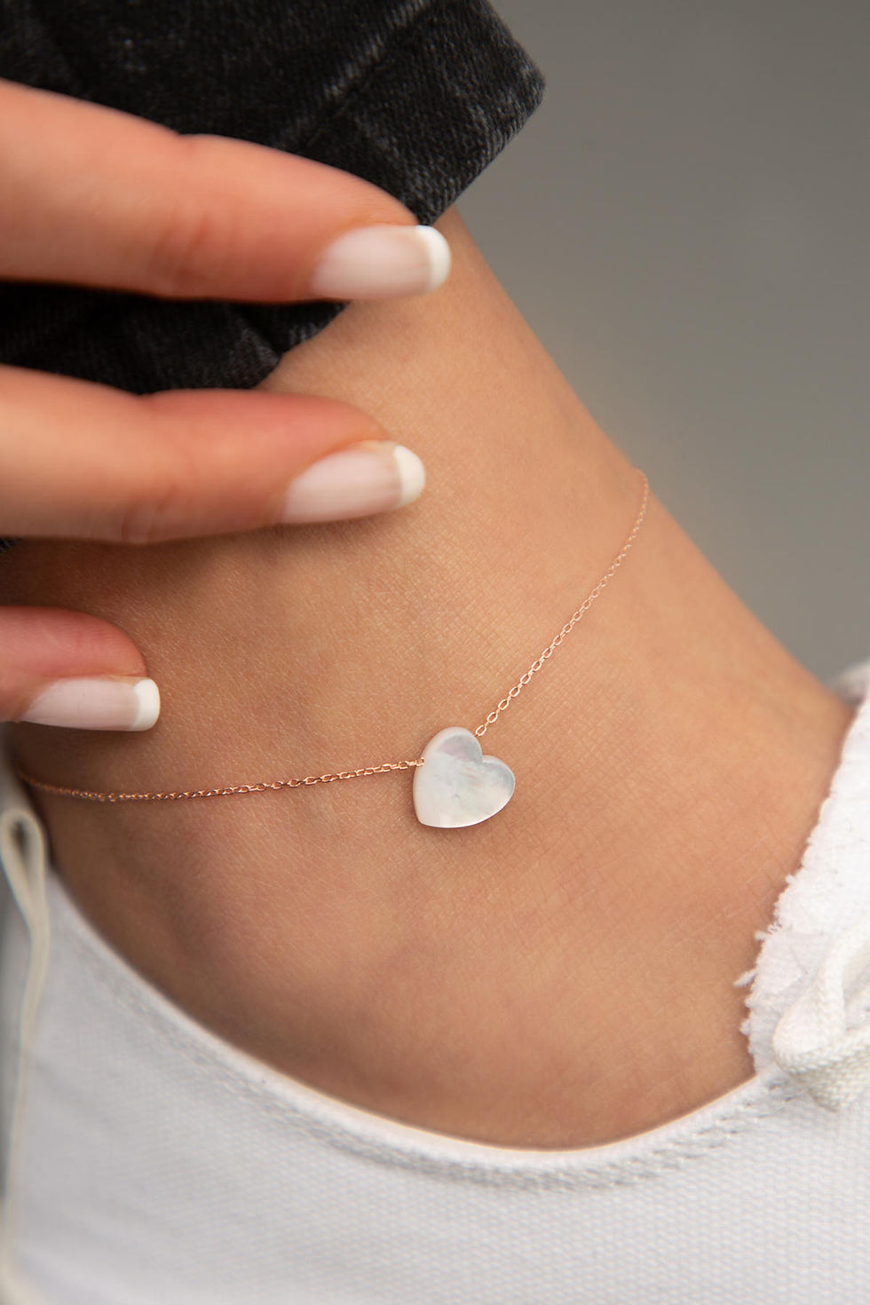 Thumbnail: LustraVibe Silver Anklet - Radiant & Resilient
