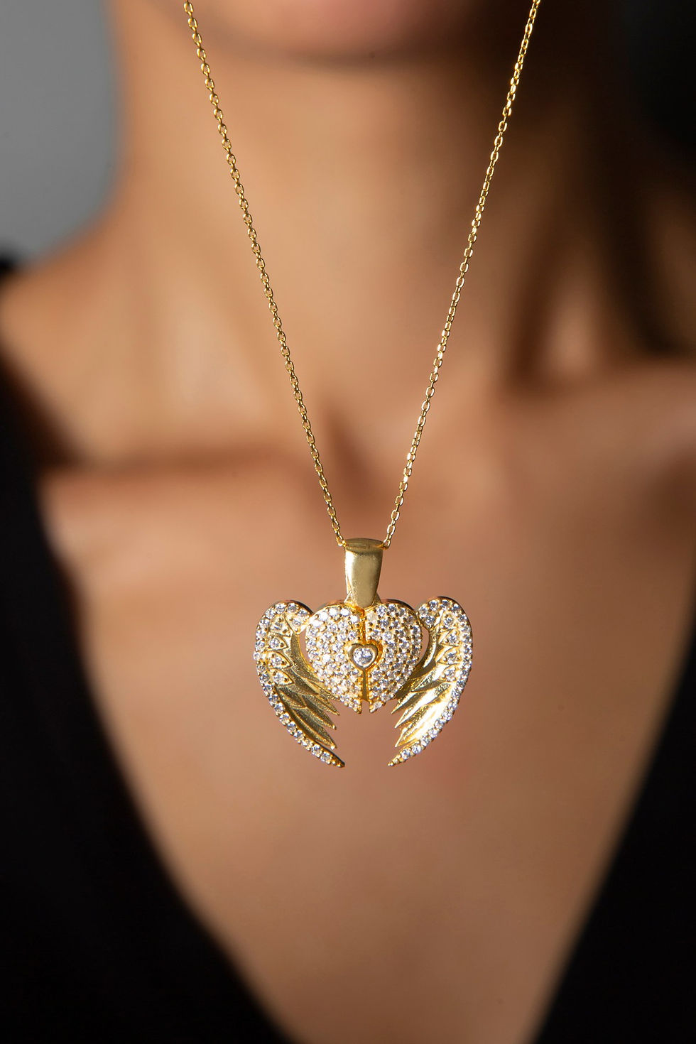 Thumbnail: LustraVita Silver Essence Necklace