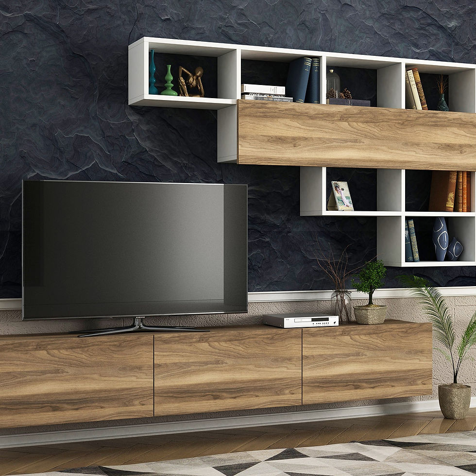 Thumbnail: Damla - White, Walnut