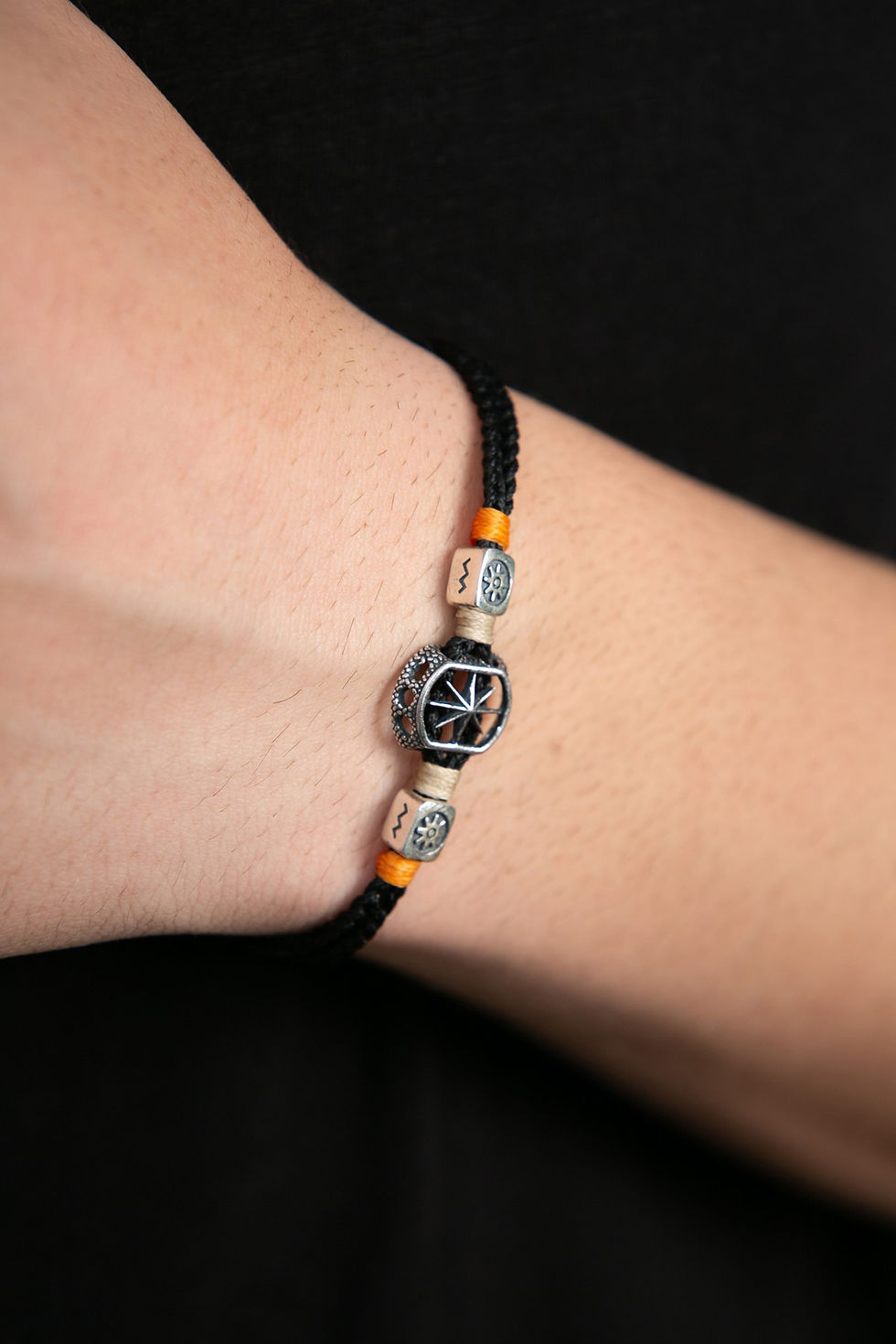 Thumbnail: LustraBling™ Sterling Silver Armor Bracelet