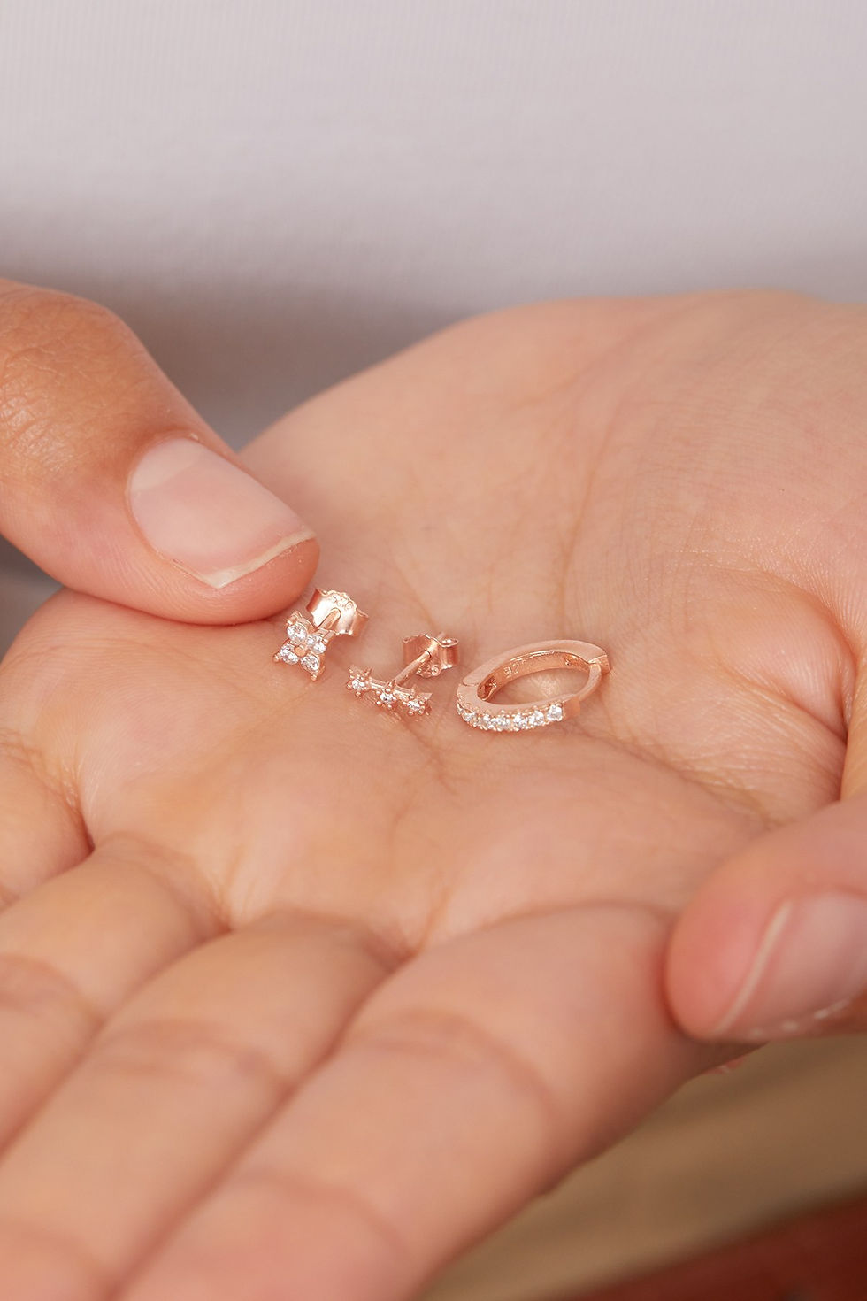 Thumbnail: LustreQuill Silver Essence Earrings