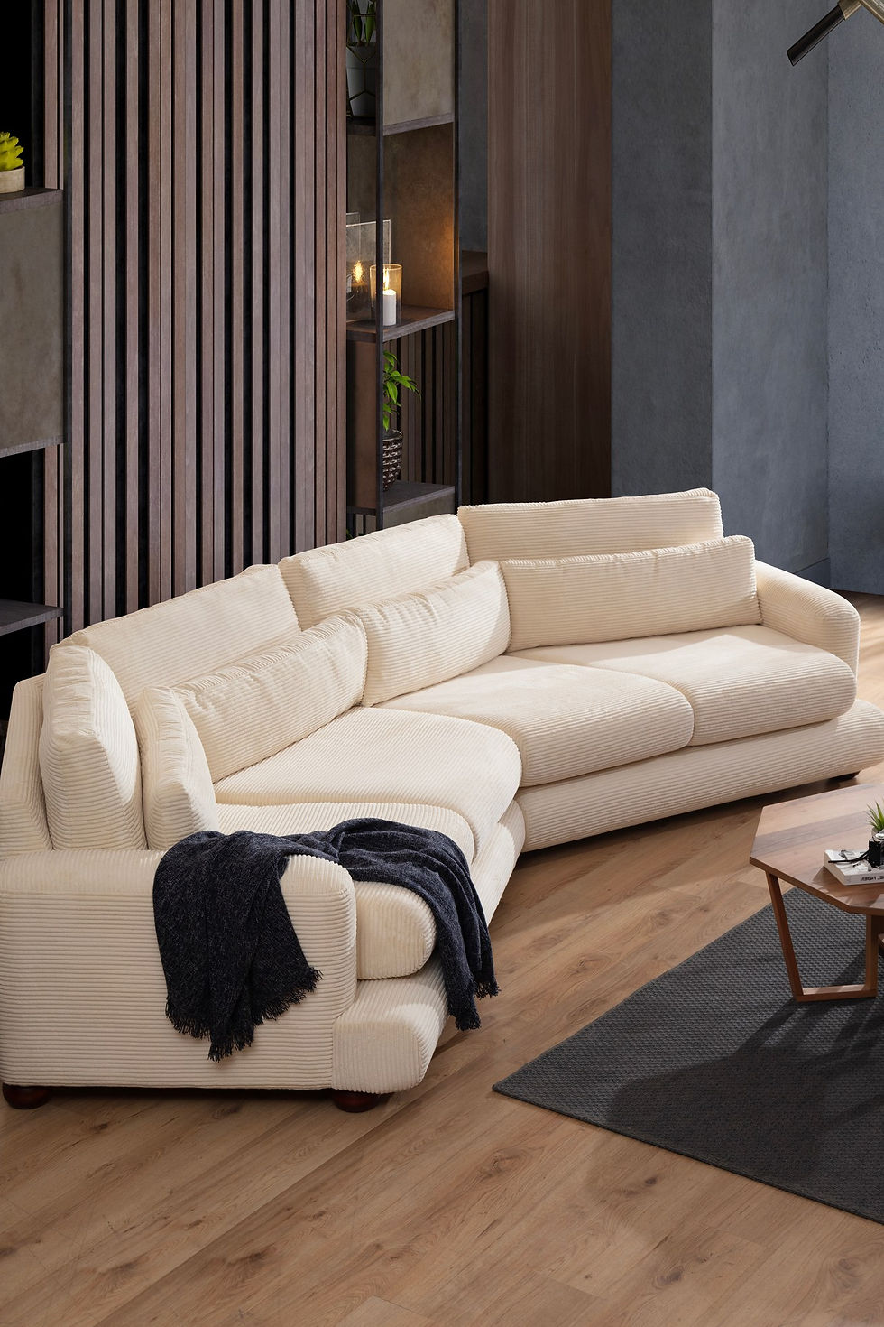 Thumbnail: River 4 Seater Left (Xc Left-2R) - Beige