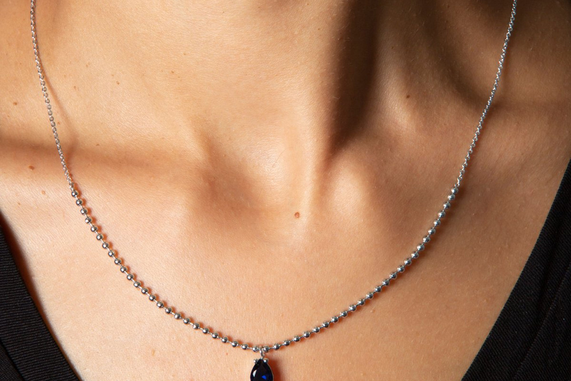 SilverLuxe Shield Necklace