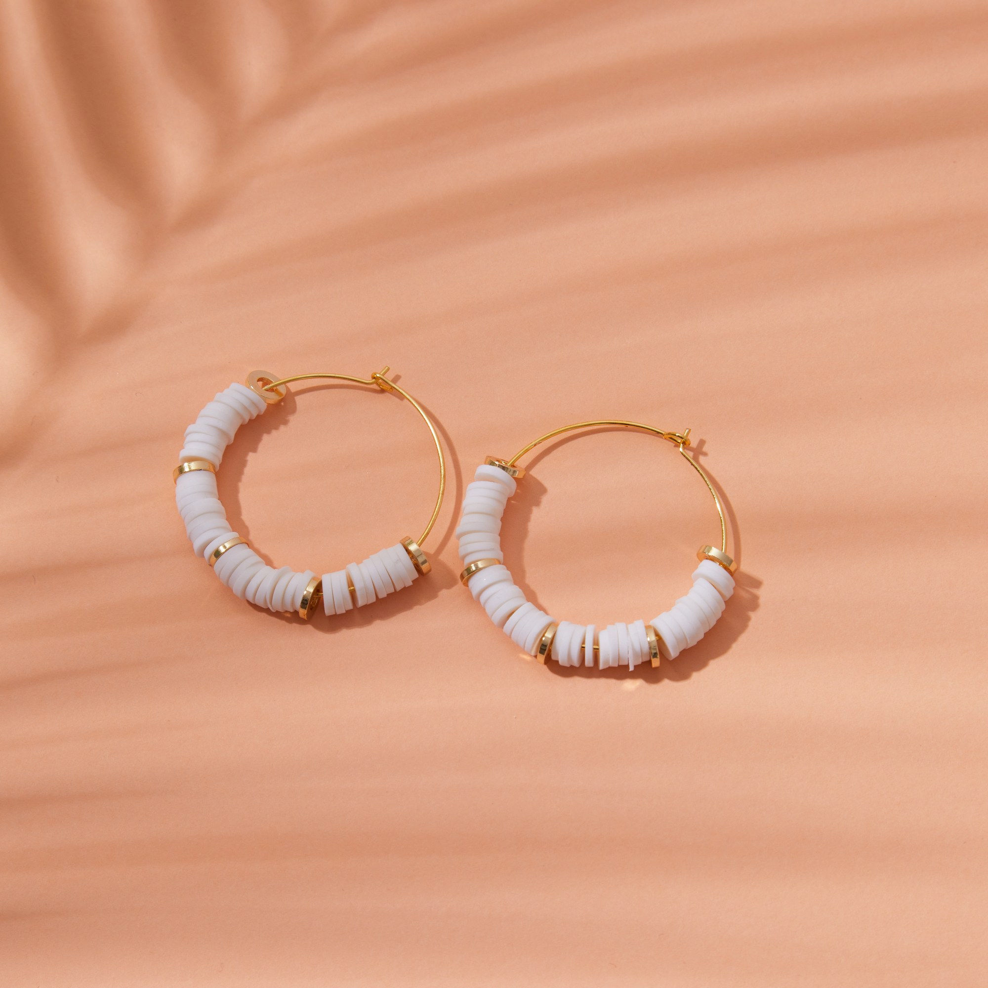 LustraLoom White Bliss Earrings