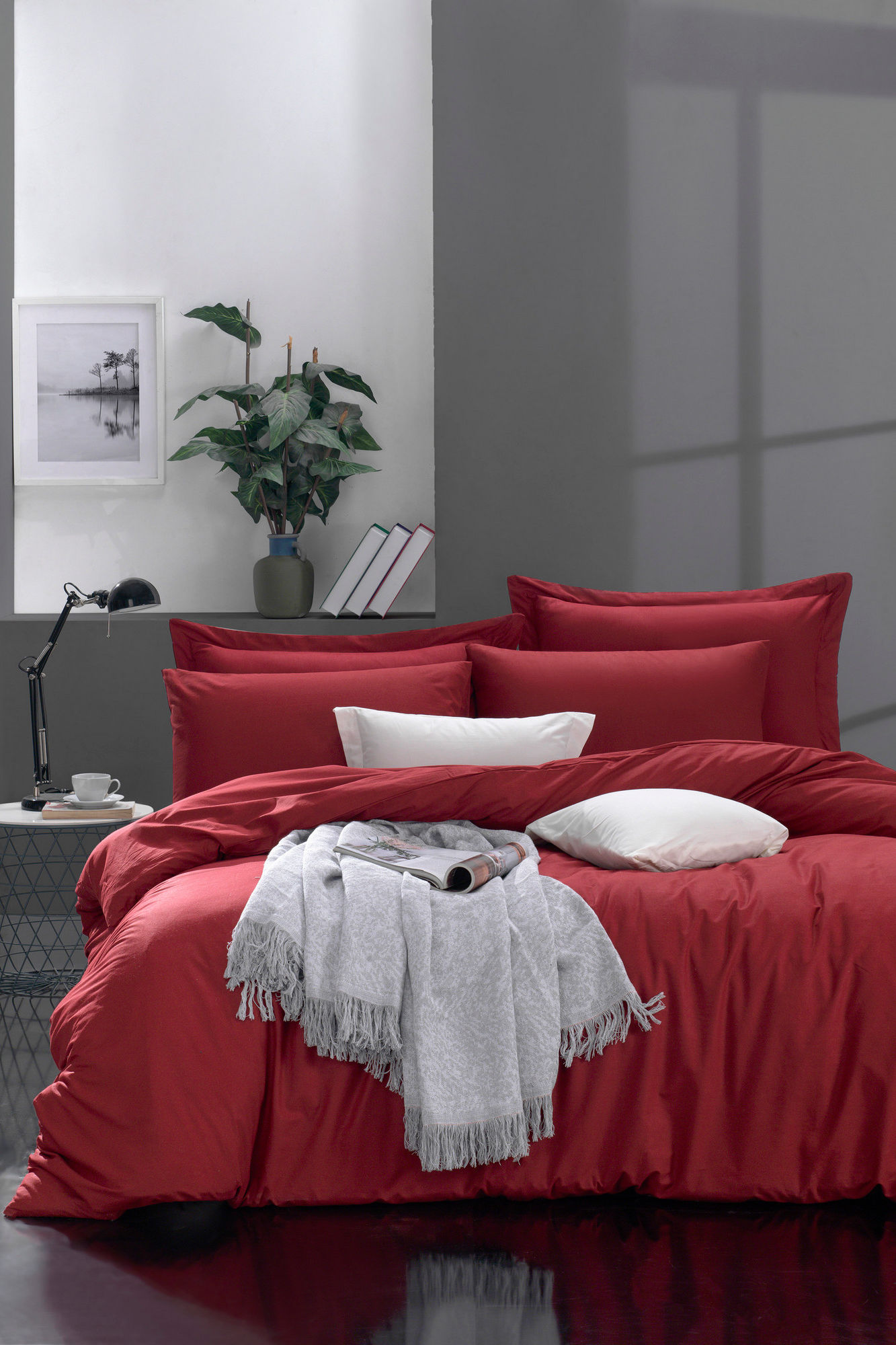 Fresh Color - Claret Red