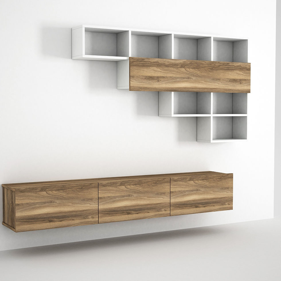 Thumbnail: Damla - White, Walnut
