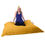 Thumbnail: Cushion Pouf 100x100 - Yellow