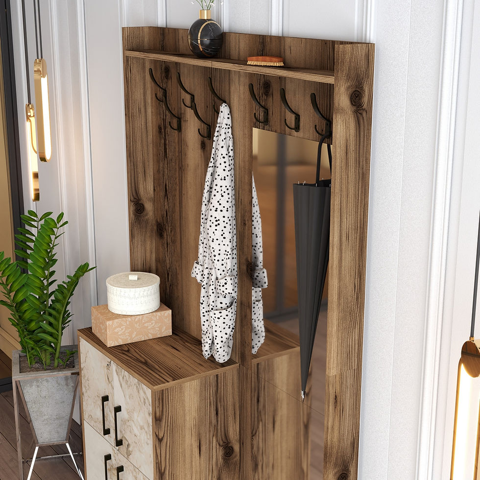Thumbnail: Berlin BC - Walnut, White Marble