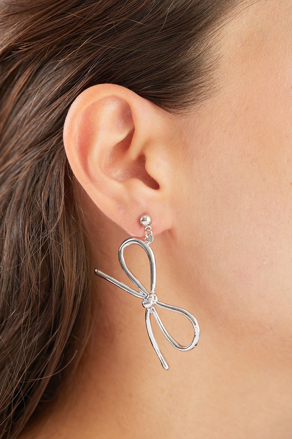 SilverLuxe Radiant Metal Earrings