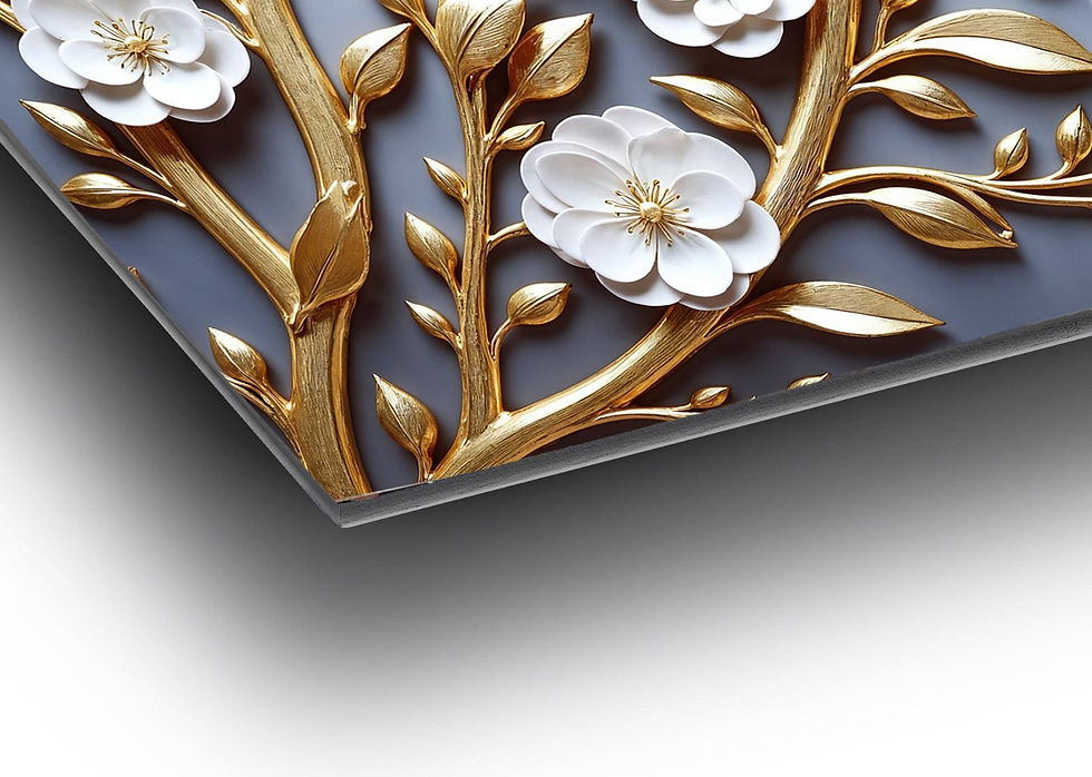 Thumbnail: Golden Blossoms - (44 x 66)