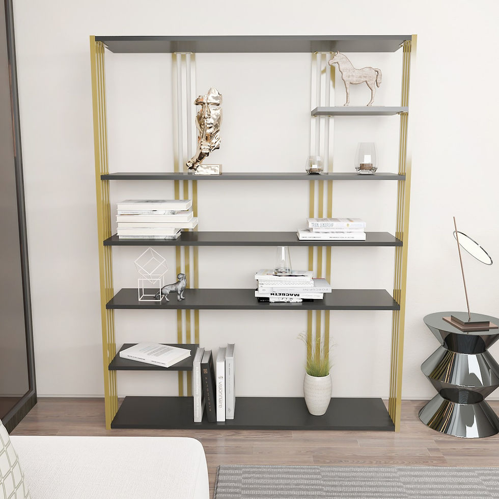 Thumbnail: Jenny - Anthracite, Gold