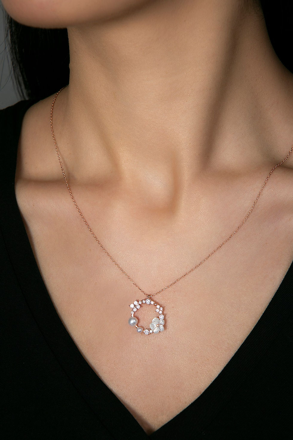 LustraSilv Charm: Radiant Elegance Necklace