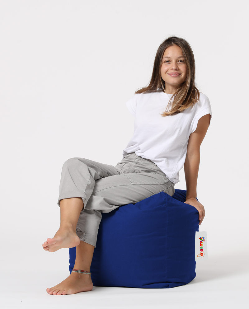 Thumbnail: Square Pouf - Blue