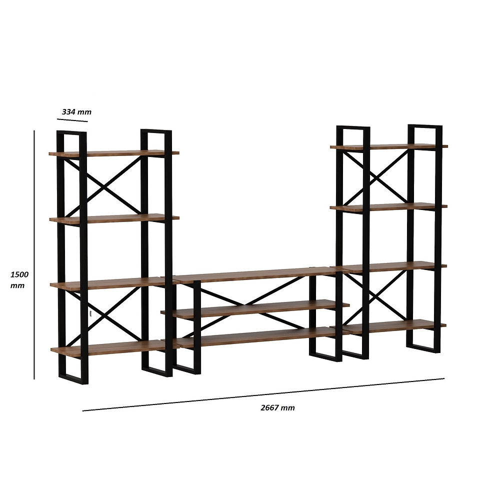 Thumbnail: Desta TV - Walnut, Black