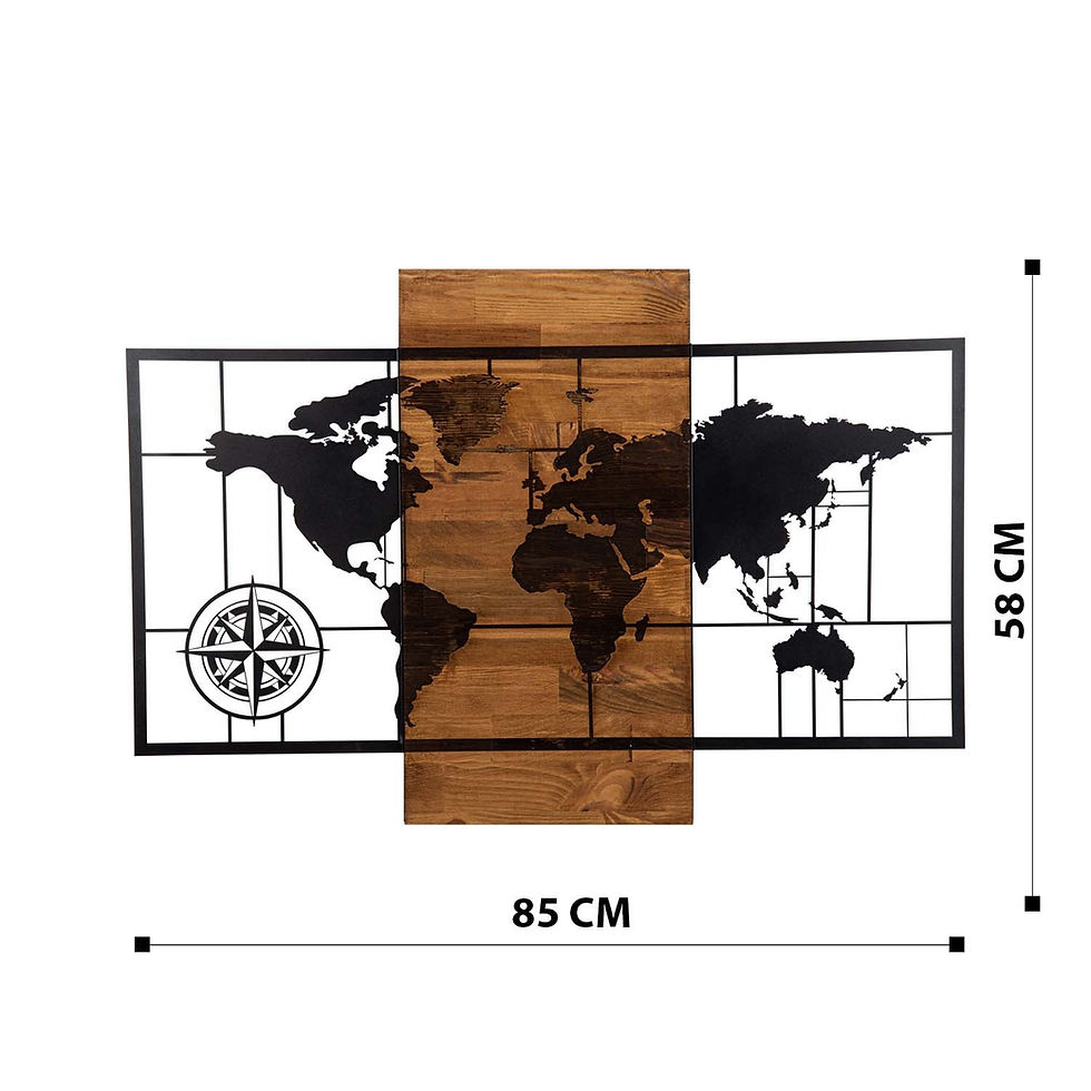 Thumbnail: World Map With Compass