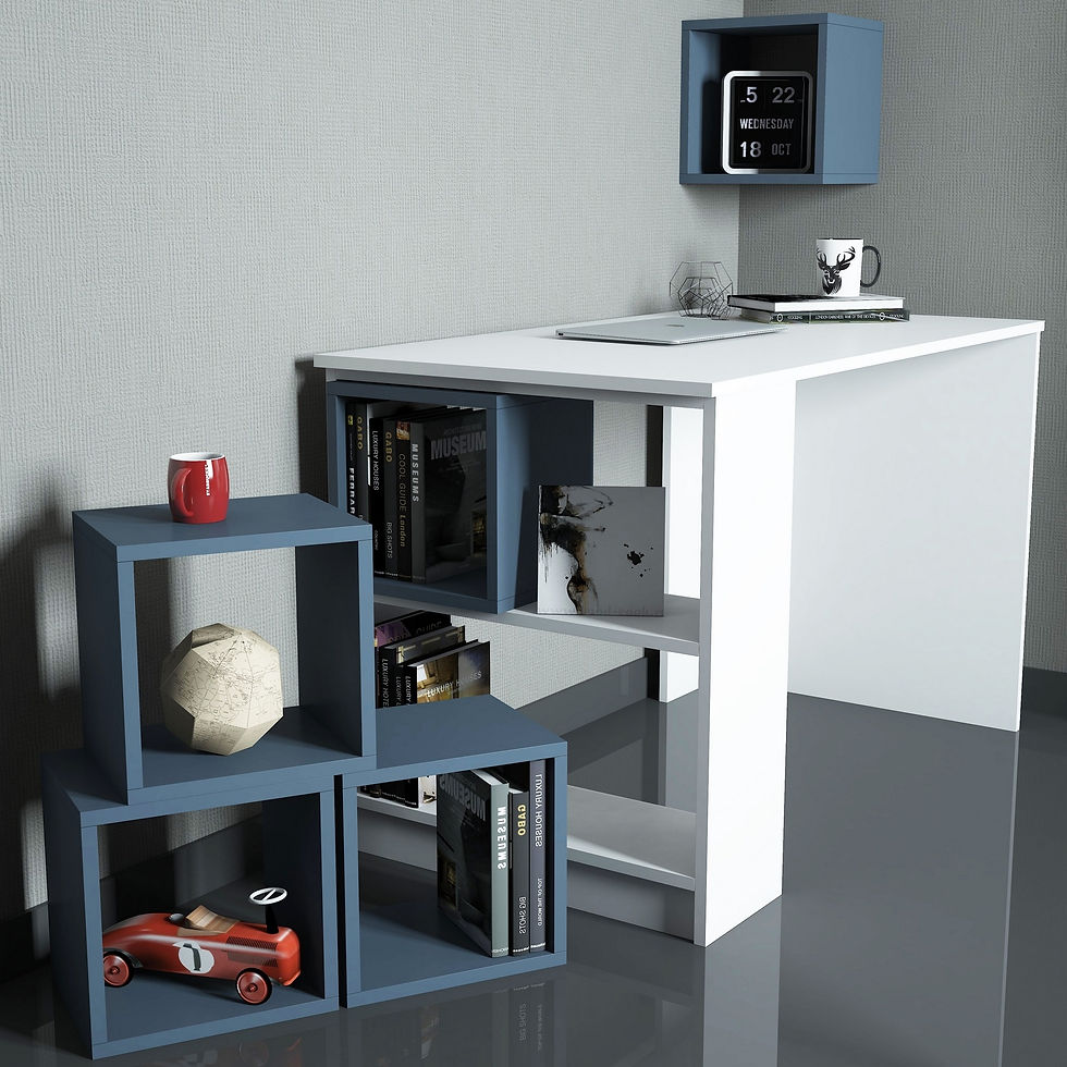 Thumbnail: Box - White, Blue