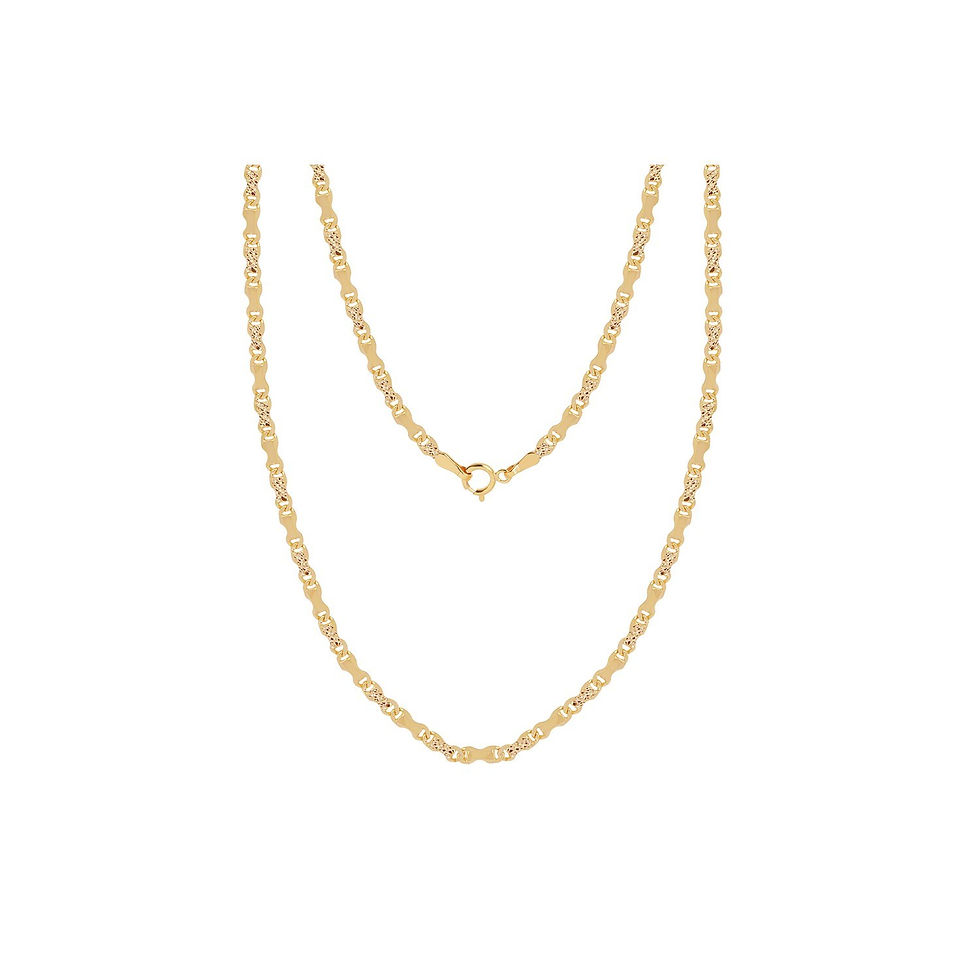 Thumbnail: NeoLustre 14K Gold Elegance Necklace
