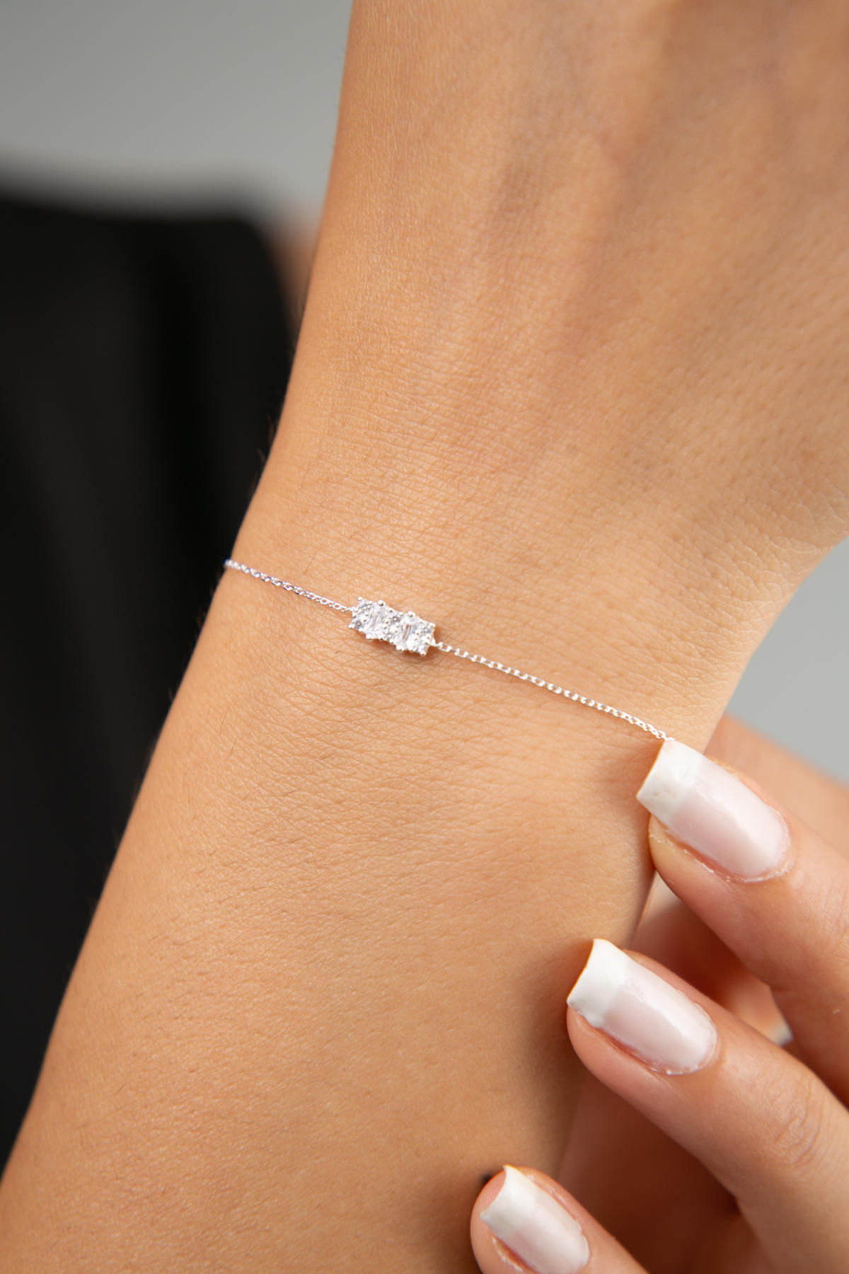 LustraSilv Charm: Radiant Zircon Bracelet