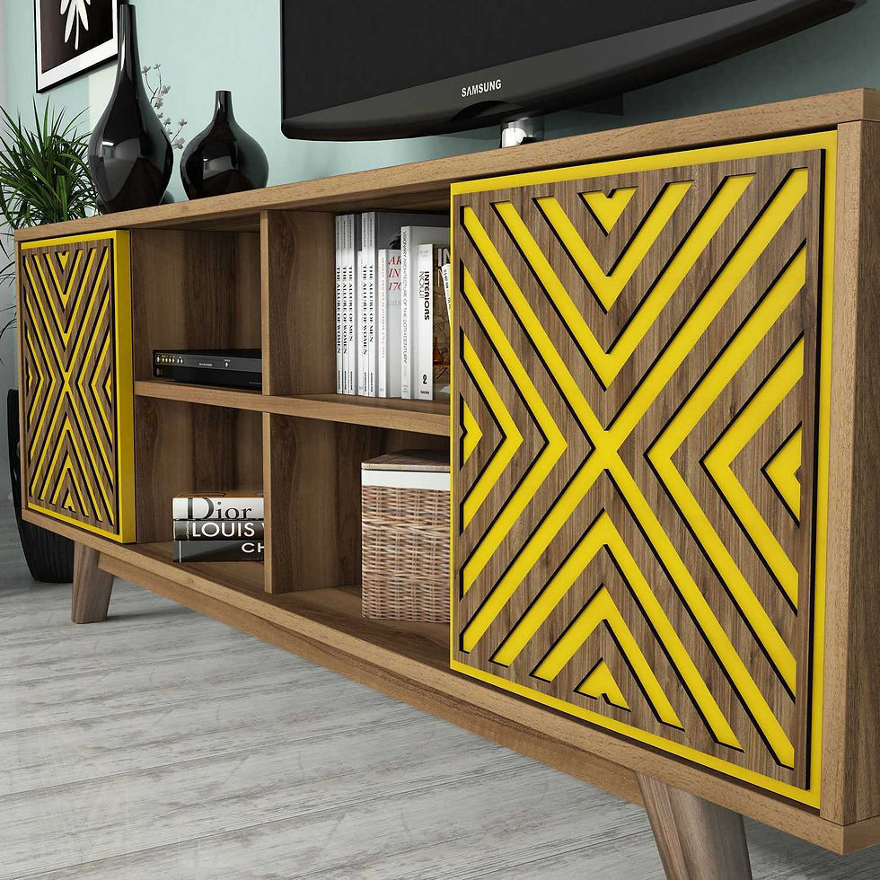 Thumbnail: Inci - Walnut, Yellow