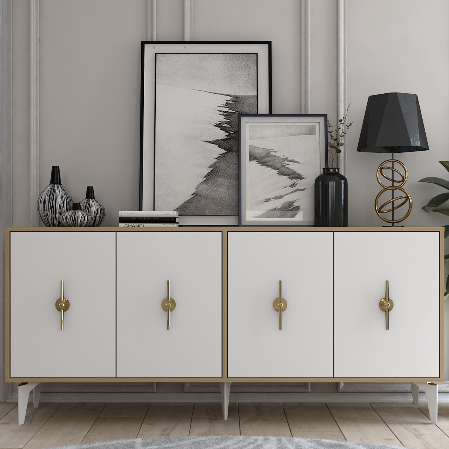 Figora - Sapphire Oak, White