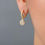 Thumbnail: LustraZir Silver Elegance Earrings