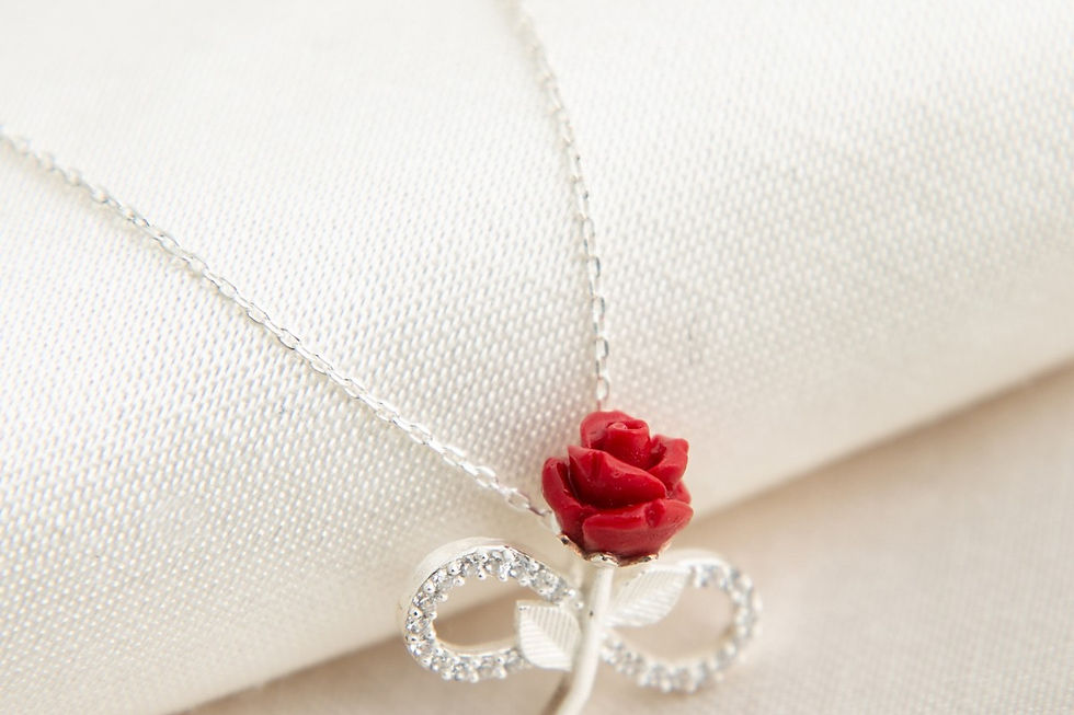 Thumbnail: LustraSilv Elegant Charm Necklace