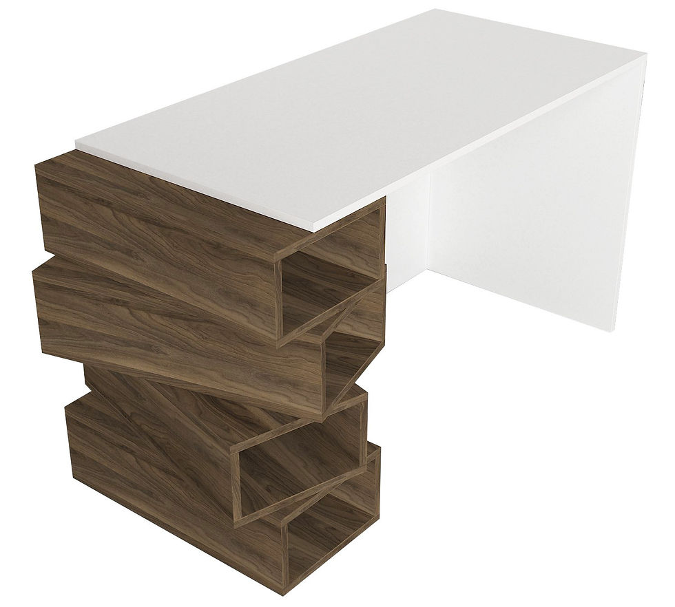 Thumbnail: Jenga - White, Walnut