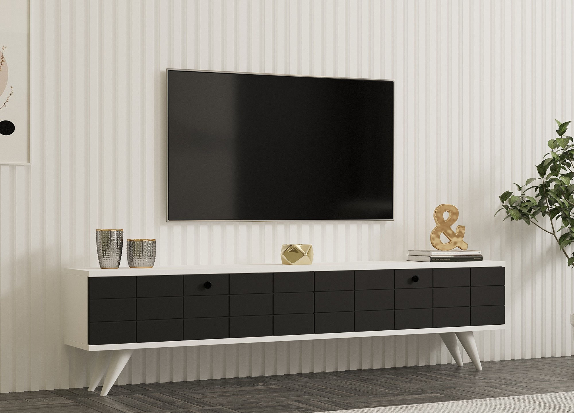 Alberi - Anthracite, White