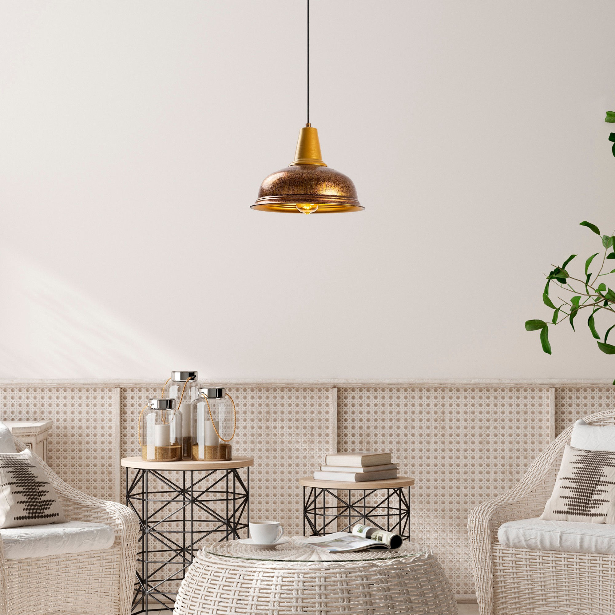 LumaLux Baroque Glow Chandelier