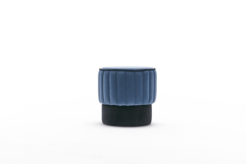 Thumbnail: Rose Puf - Blue