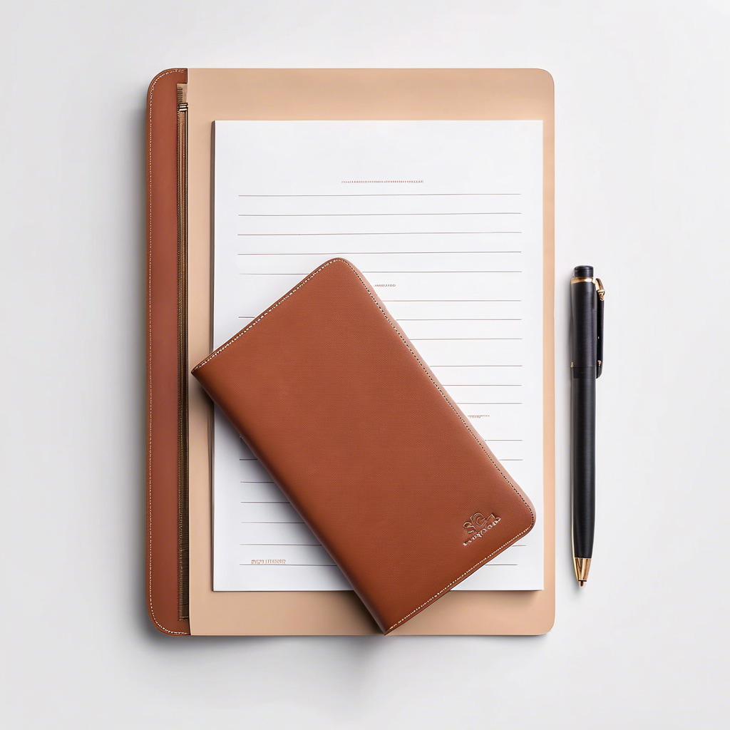 Premium Leather Notebook