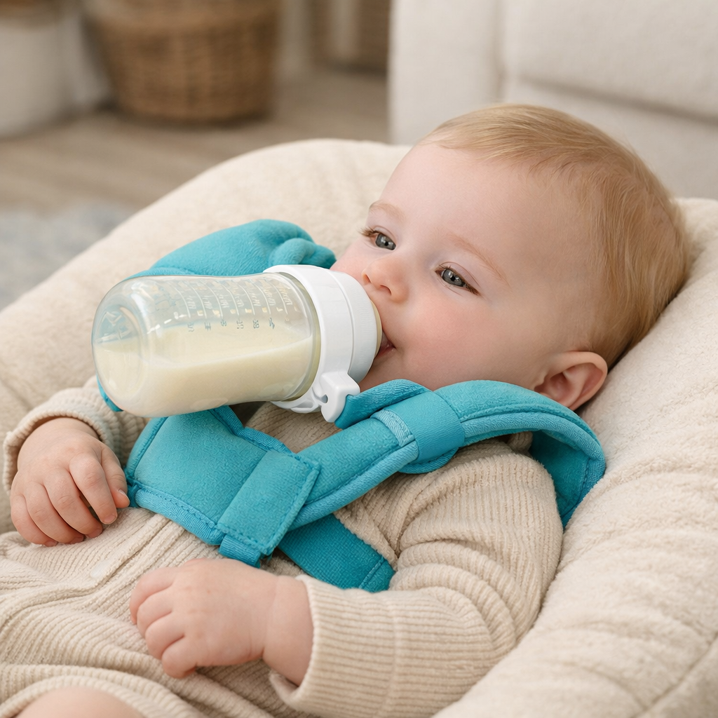 Freihändiger Babyflaschenhalter
