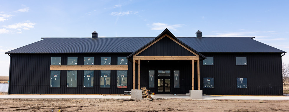 Front Entrance at Frolic Event Center