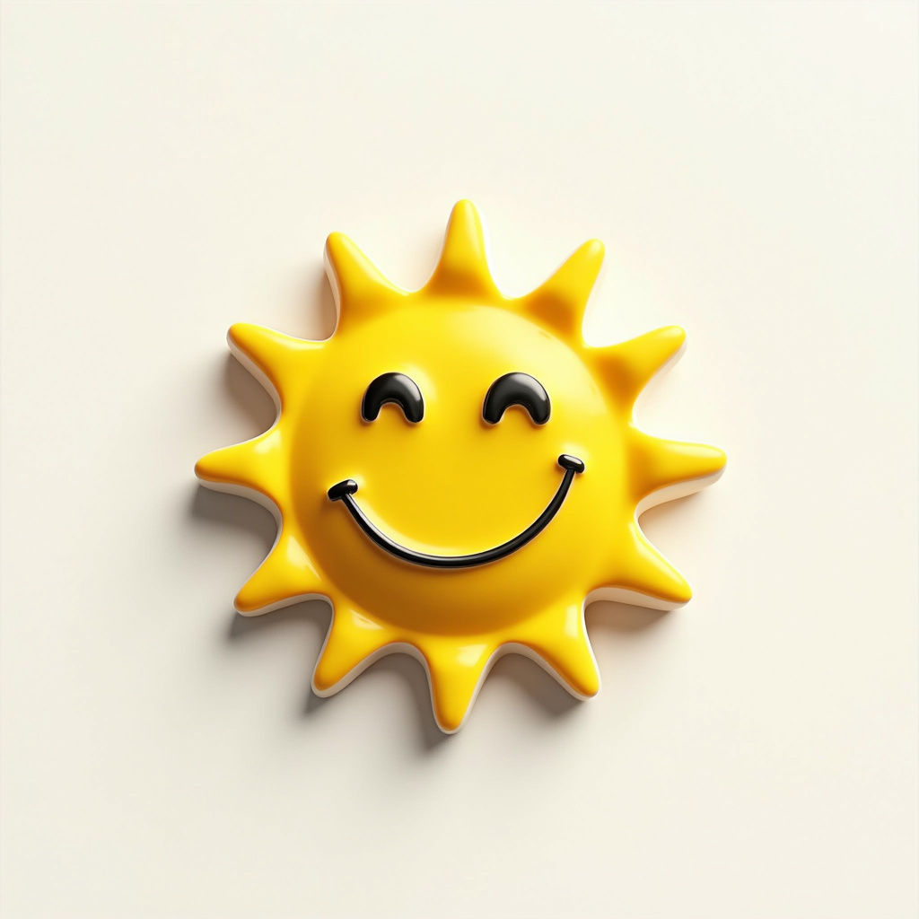 Sunbeam Smile Magnet