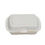 Thumbnail: 9*8 inch 3-compartment clamshell---large meal container
