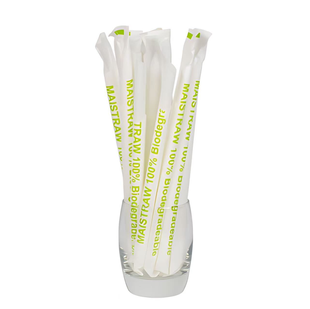 4-Layer Kraft Paper Pure Bamboo Straws Paper Straw