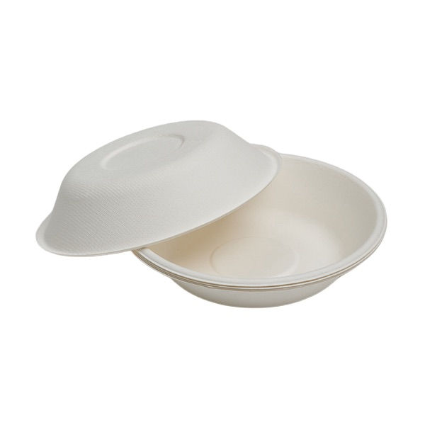 Miniature : compact bagasse bowl oil resistant and durable design