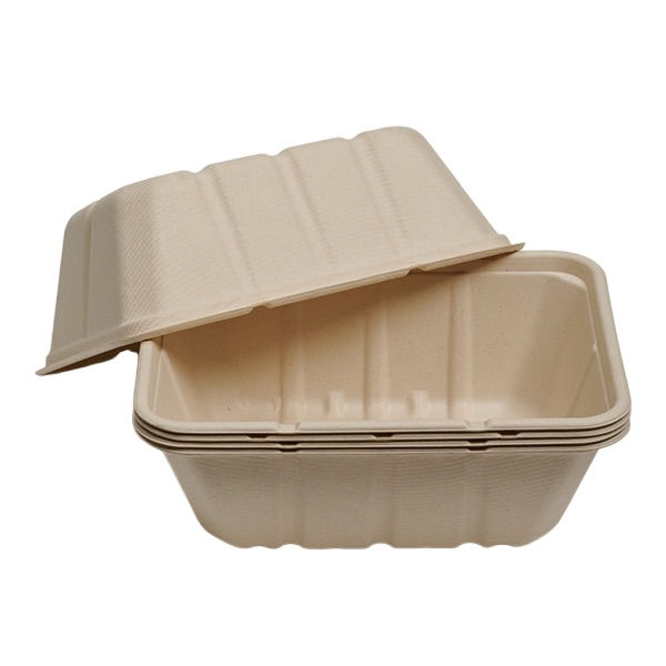 Миниатюра: 1500ml food tray -- large biodegradable meal tray