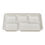 الصورة المصغرة: 5 Compartment Tray -- compartment food tray supplier
