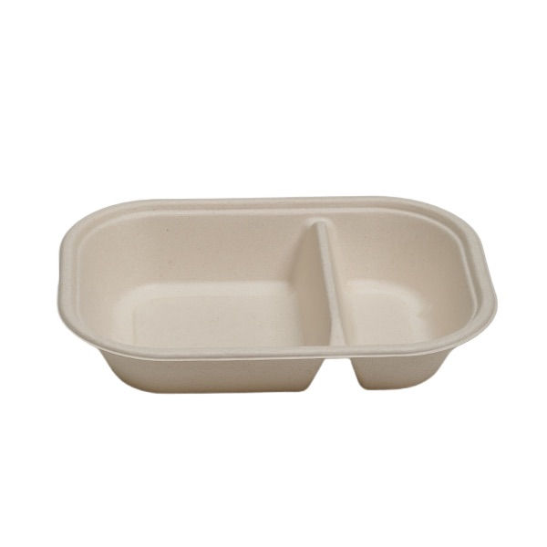 Miniatura: CT800ml 2-Com Food Container -- biodegradable meal container